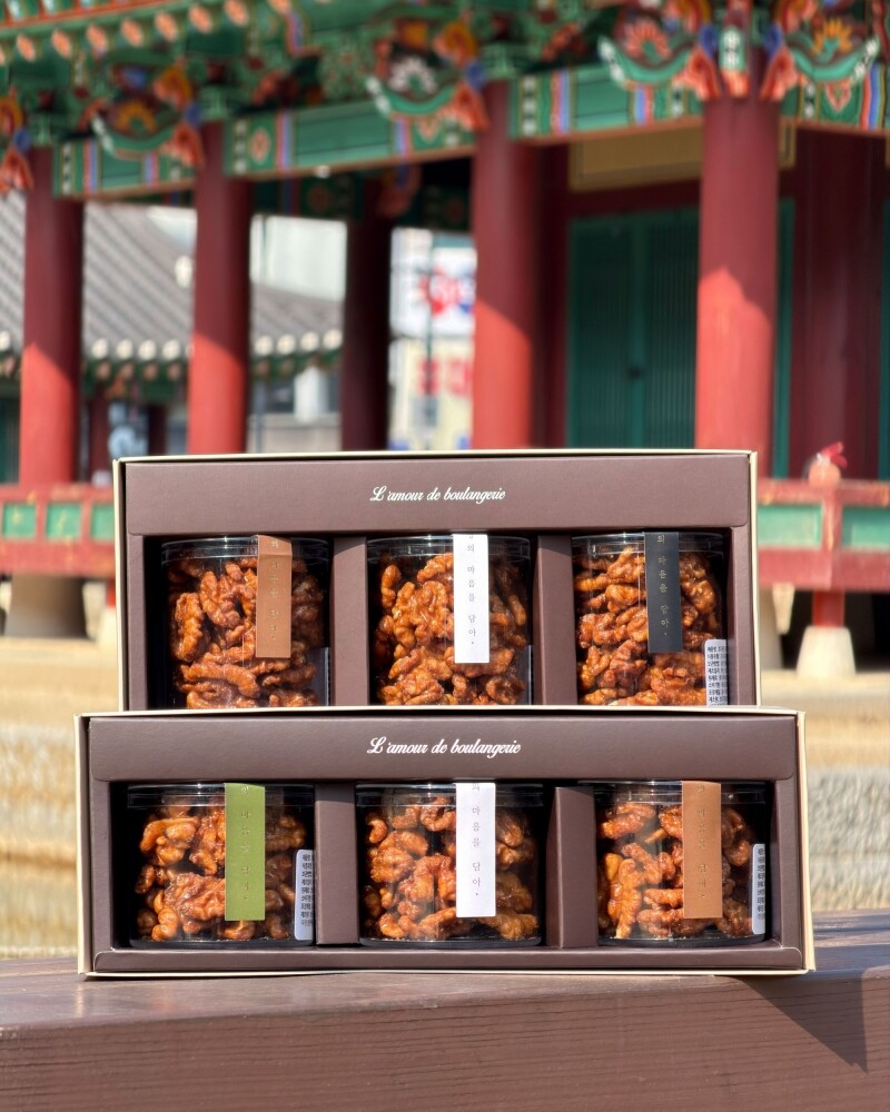 원주몰,[호두쨈팜] 올리브유 수제 호두 정과 답례품 선물 건강 간식 75g/100g